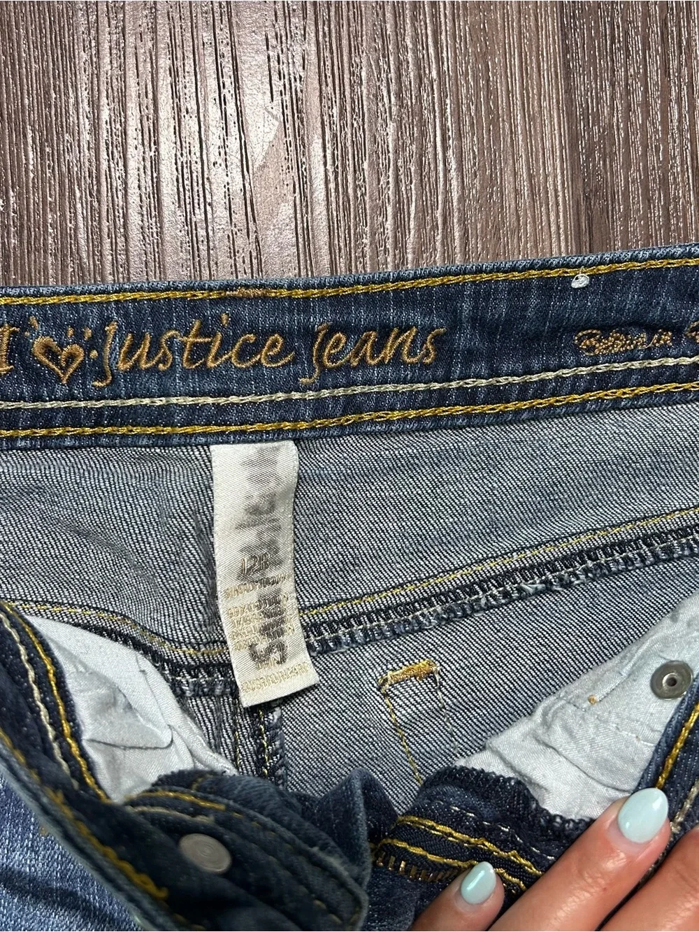 Justice size 12r